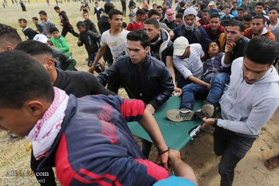 At least 83 Palestinians injured in Gaza protests