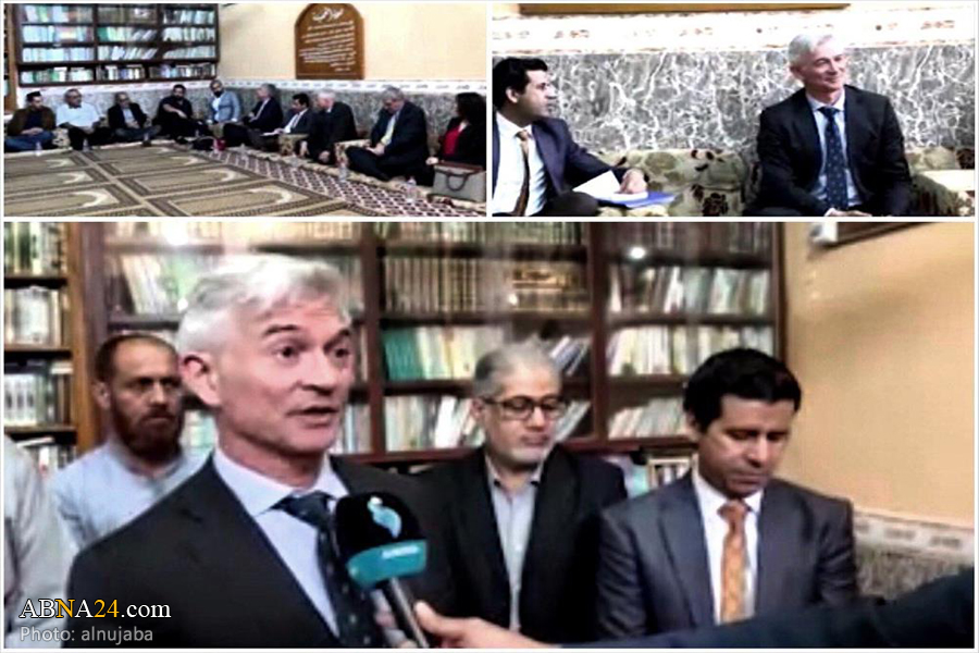 Social services of al-Nujaba confronted Europe with US