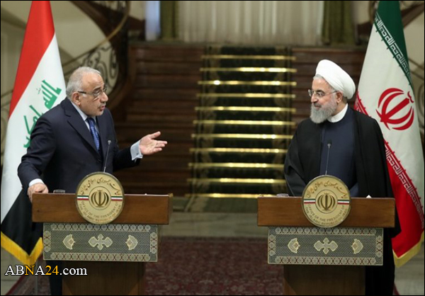 الرئيس الايراني: سيتم تعزيز التعاون بين "ايران والعراق" في مكافحة الارهاب