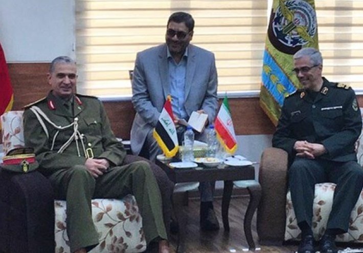 مباحثات في طهران بين رئيسي الاركان "الايراني والعراقي"