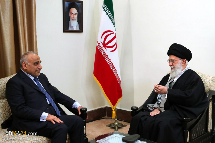 Berita Bergambar: Pertemuan Syed Ali Khamenei Dengan PM Iraq