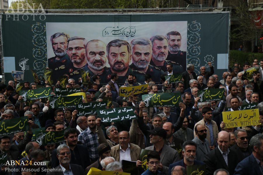 Iranians stage nationwide rallies to to express strong support for IRGC