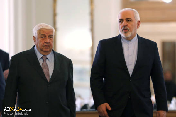 Iran's Zarif hails Syria for saving region from big threat