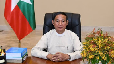  သမၼတ ဦးဝင္းျမင့္ ေျပာတဲ့ ဘာသာ၊ လူမ်ိဳးနဲ႔ ႏိုင္ငံေရး ပဋိပကၡေထာက္ေခ်ာက္ထဲ မဝင္မိဖို႔ သတိေပးခ်က္က ဘာကို ရည္ၫႊန္းသလဲ