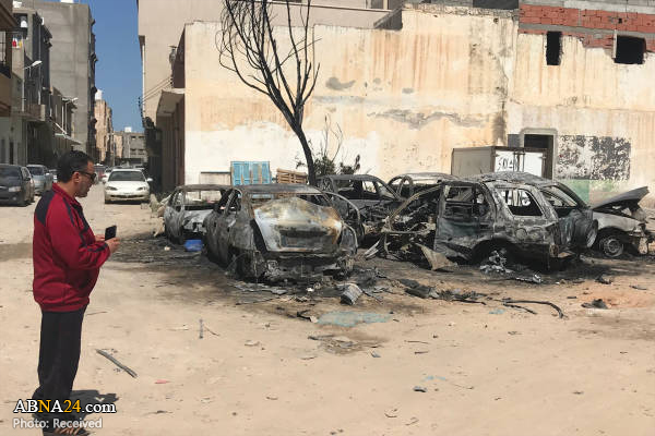 Berita Bergambar: Serangan Roket Di Tripoli, Libya