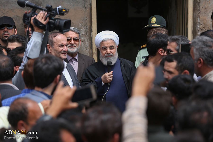 Pres. Rouhani: I assure people in flood-hit areas that gov’t stands by them