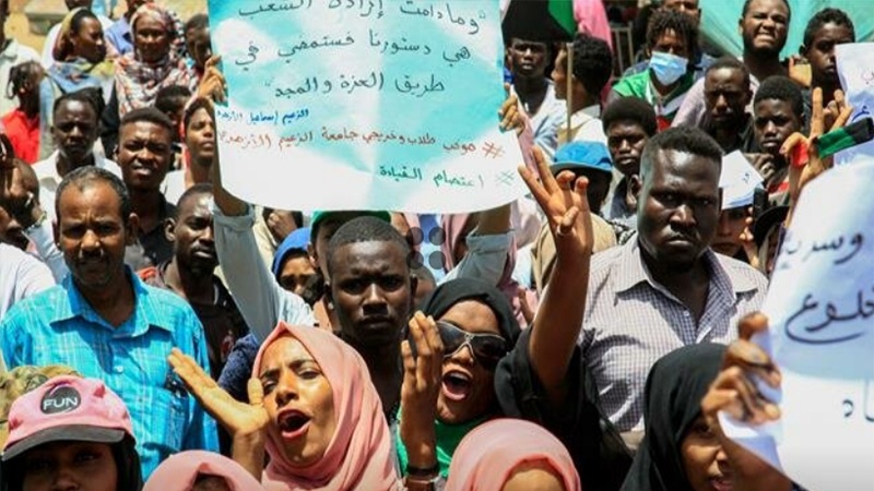 Tao ng Sudan Nagprotesta Laban sa Riyadh