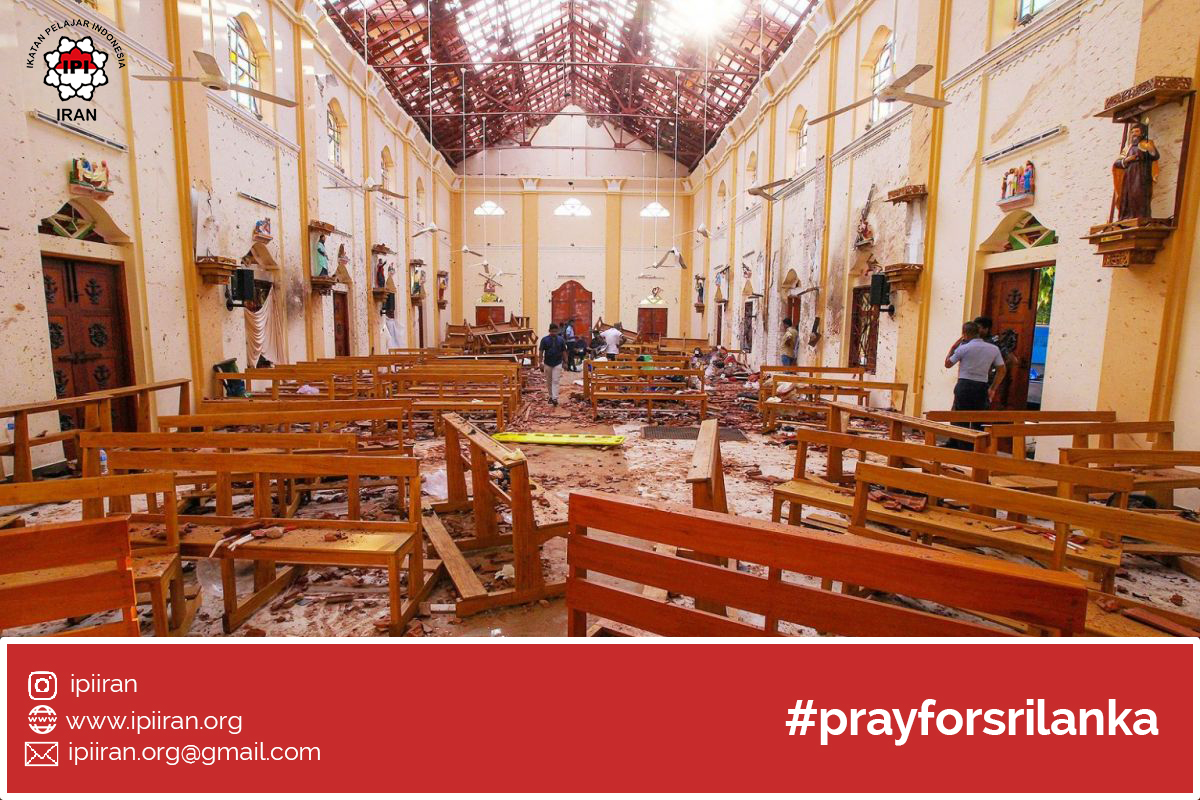 IPI Iran Kecam Tragedi Kemanusiaan di Colombo Srilanka