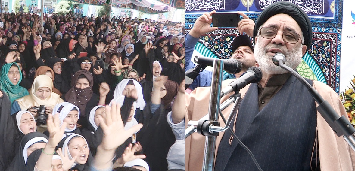بڈگام میں انجمن شرعی کے اہتمام سے عظیم الشان جلوس میلاد ولی العصرؑ 