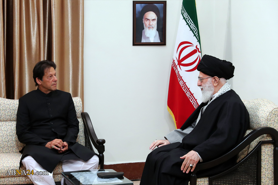 Photos: Pakistani PM Imran Khan met with Imam Khamenei