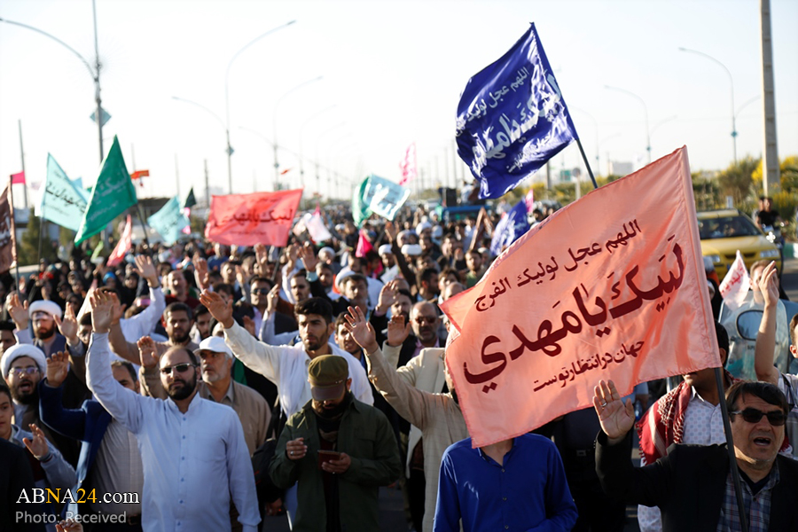 تقرير مصور/ احتفالات بمناسبة مولد الامام المهدي (عج) بقم المقدسة