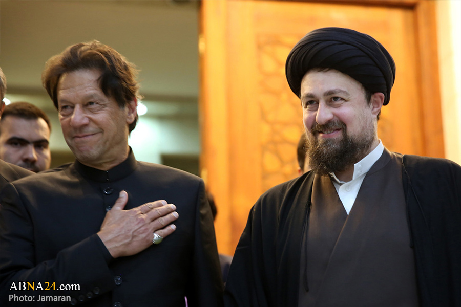 تصویری رپورٹ: پاکستانی وزیر اعظم عمران خان کا حضرت امام خمینی (رہ) کے مزار پر حضور اور فاتحہ خوانی