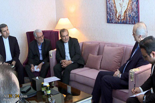 Syrian delegation holds meeting with Iranian group