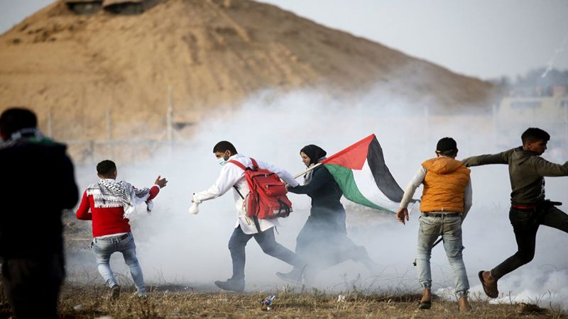  إصابة 9 فلسطينيين برصاص الاحتلال الإسرائيلي شرق قطاع غزة
