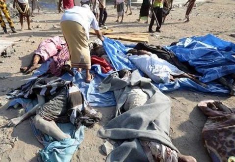 سبعة شهداء بينهم "نساء وأطفال" إثر غارتين للعدوان في الضالع