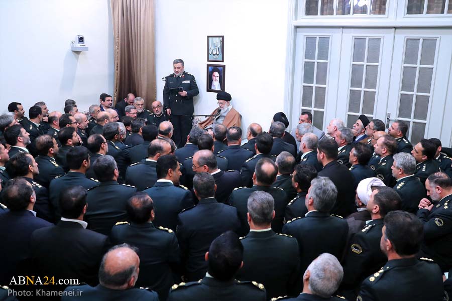 Berita Bergambar: Pertemuan Antara Ayatullah Khamenei Dan Para Pemimpin Pasukan Keselamatan Iran