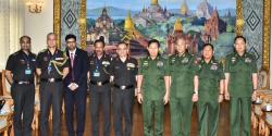 ကုလားတန္ျမစ္၀ွမ္းစီမံကိန္း လံုၿခံဳေရးသတင္းဖလွယ္ရန္ ျမန္မာ - အိႏိၵယ တပ္မေတာ္ေခါင္းေဆာင္မ်ား ေဆြးေႏြး AA ေပၚလာၿပီးေနာက္ စီမံကိန္းလ
