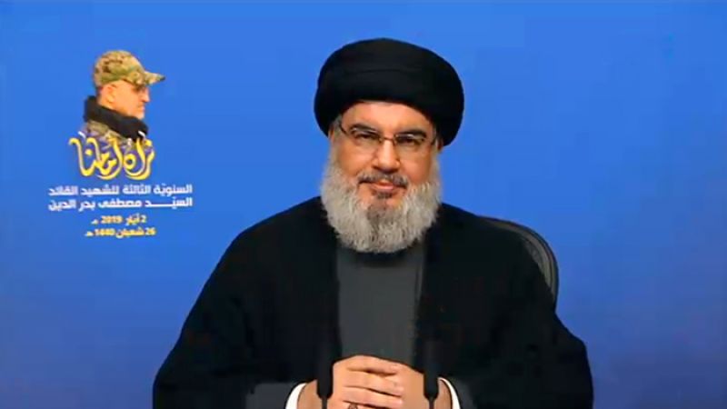 السيد نصرالله: إسرائيل ستدمر بالكامل أمام العالم لو فكرت بالدخول إلى لبنان
