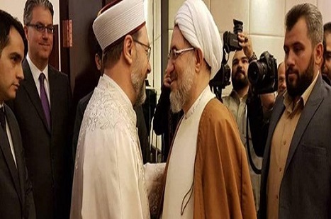 Ayetullah Araki Çamlıca camiinin açılışına katıldı