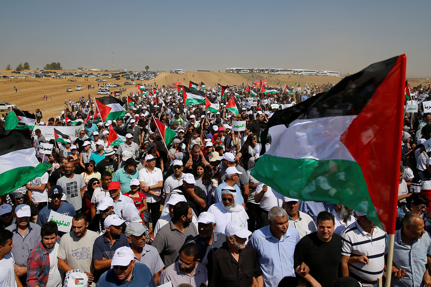 الفلسطينيون يستعدون لجمعة "الجولان سورية عربية"