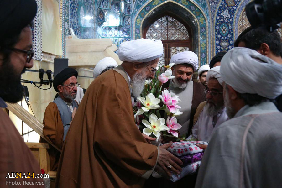 تقرير مصور/ تكريم آية الله جوادي آملي بمناسبة يوم المعلم في ايران 