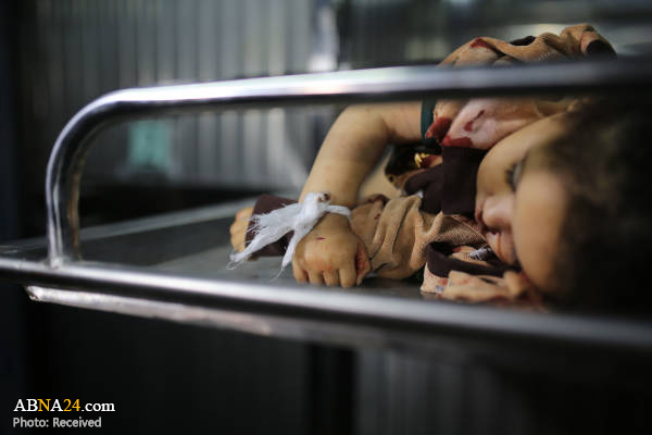 Photos: Palestinian toddler toddler martyred in Israeli airstrikes