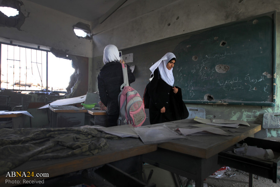13 Gazan schools severely damaged in Israeli escalation