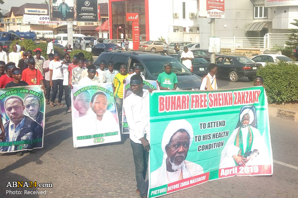 Photos: Peaceful "Free Sheikh Zakzaky" protest in Abuja
