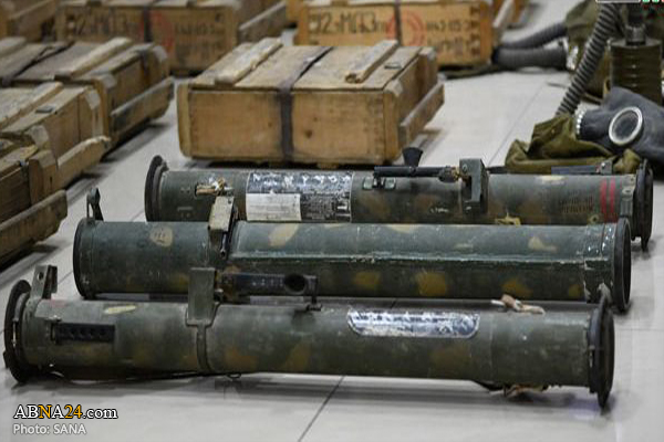 Syrian forces seize weapons, ammo, explosive belts in Damascus (+Photos)