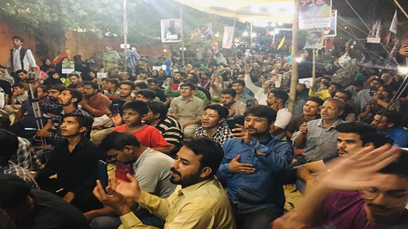 پاکستان میں جبری شیعہ گمشدگان کی آزادی کیلئے زبردست احتجاج کے بعد دھرنا ختم