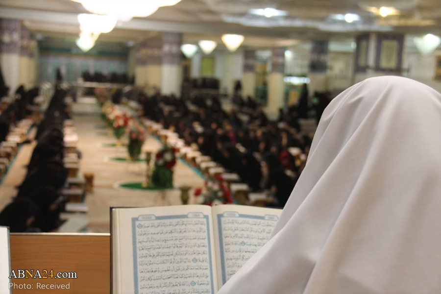 تقریر مصور / ختمة قرآنية للنساء في شهر رمضان المبارك بحرم السيدة المعصومة (ع)