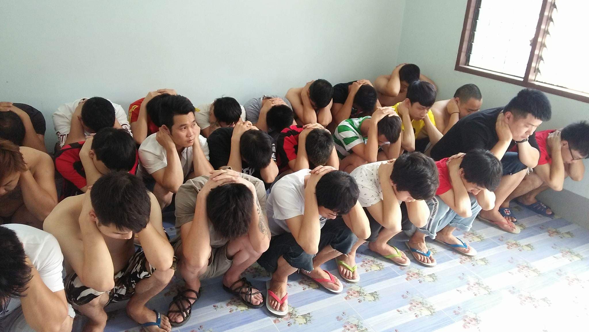 ဖမ္းဆီးထားသည့္ တ႐ုတ္ႏိုင္ငံသားမ်ားကို ေလာင္းကစားမႈ၊ မူးယစ္ေဆးမႈမ်ားျဖင့္ အမႈဖြင့္