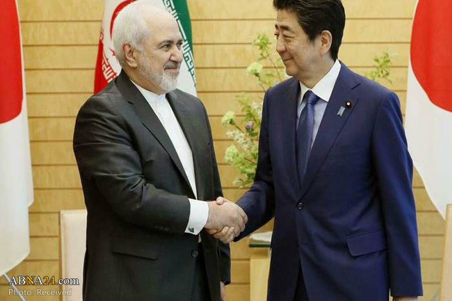 Iranian FM meets with Japanese PM in Tokyo