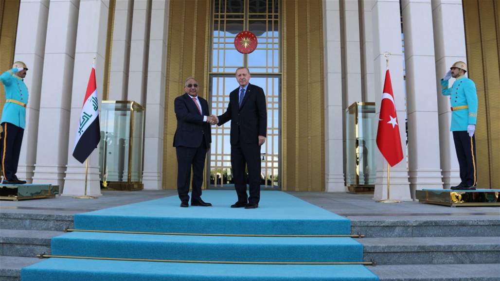 عبد المهدي يلتقي أردوغان ويعلن عن تعاون أمني بين العراق وتركيا