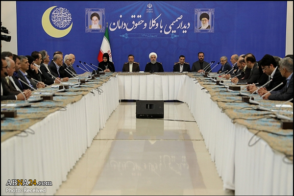 Iran's President:  US’ sanctions against Iranian nation crime against humanity