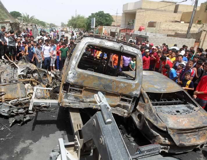إنفجار في وسط الموصل شمالي العراق