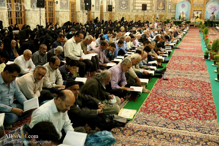 تقریر مصور/ ختمة قرآنية في شهر رمضان المبارك باصفهان