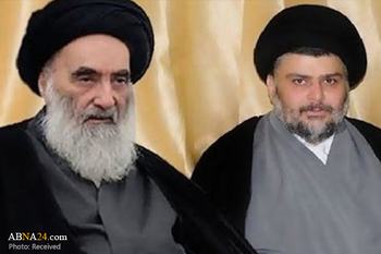 آیت اللہ سیستانی سے مقتدی صدر کی ملاقات