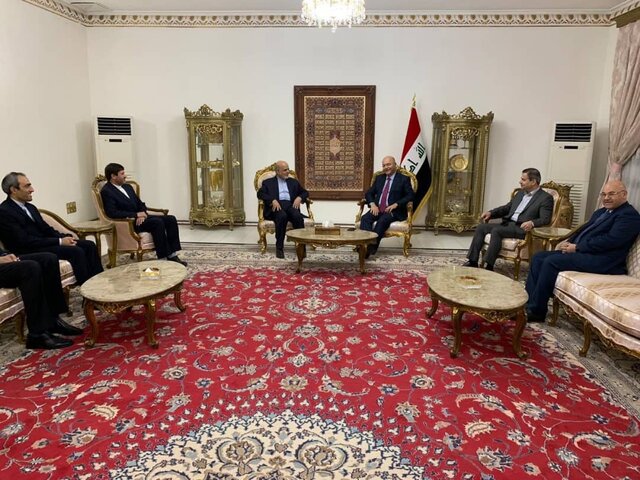président irakien: Dans les moments difficiles, l’Irak restera au côté d’Iran