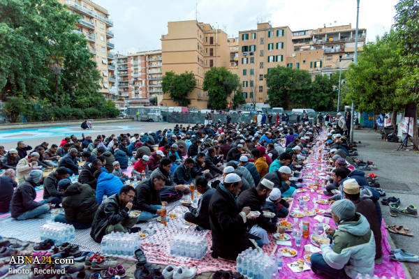 Photos: Iftar banquet in Rome, Italy