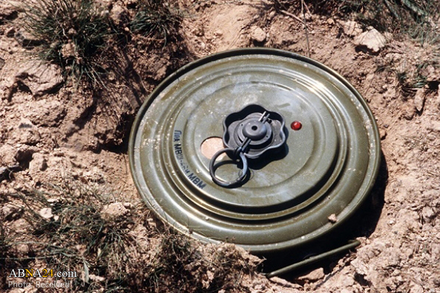 One martyred, another injured by terrorists-planted mine in Damascus