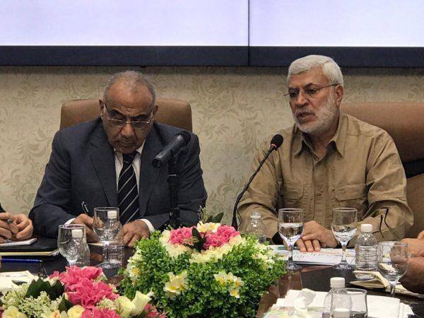 بدر  تكشف حقيقة توجيه عبد المهدي انذاراً لفصائل الحشد من التعرض للقوات الاميركية