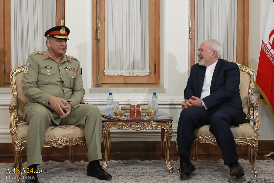 Iran's Zarif, Pakistani Army Chief meet in Islamabad