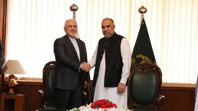 سرحدی تعاون اور دہشت گردی کے خلاف مشترکہ مہم پر ایران و پاکستان کی تاکید