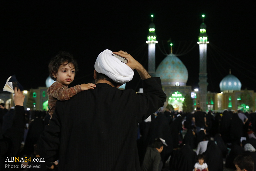 تقریر مصور/ احياء الليلة التاسعة عشر من شهر رمضان المبارك في مسجد جمكران المقدس