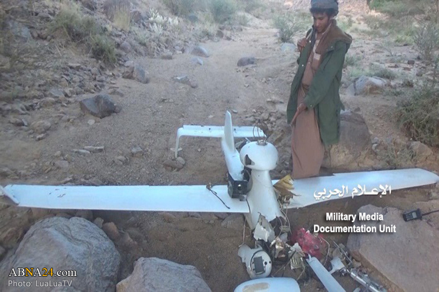 Saudi spy drone shoot down by Yemeni forces in Jizan