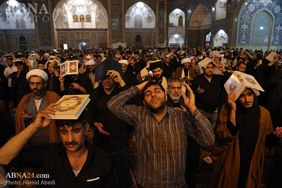 تقریر مصور/ الليلة الأولى من ليالي القدر في حرم السيدة المعصومة (ع) بقم المقدسة