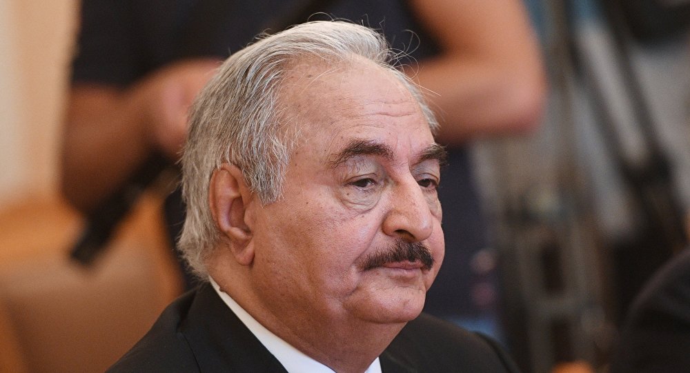 حفتر يهاجم تركيا وقطر والمبعوث الدولي... ويقول ان: الخصوم  يريدون تقسيم ليبيا