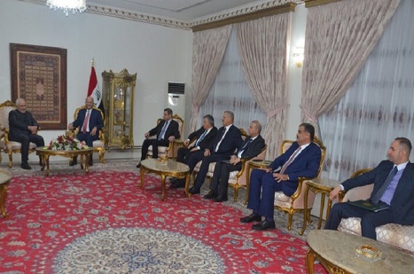 Berhem Salih’ten İran ile ilişkilerin geliştirilmesine vurgu