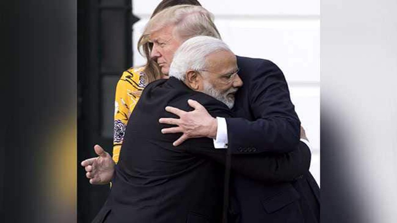 मोदी महान व्यक्ति और भारत के लोगों के नेता हैं, वे सौभाग्यशाली हैं कि उनके पास मोदी हैः ट्रम्प